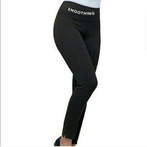 Ruby Ribbon Slim Leg Ponte Pant Navy Large